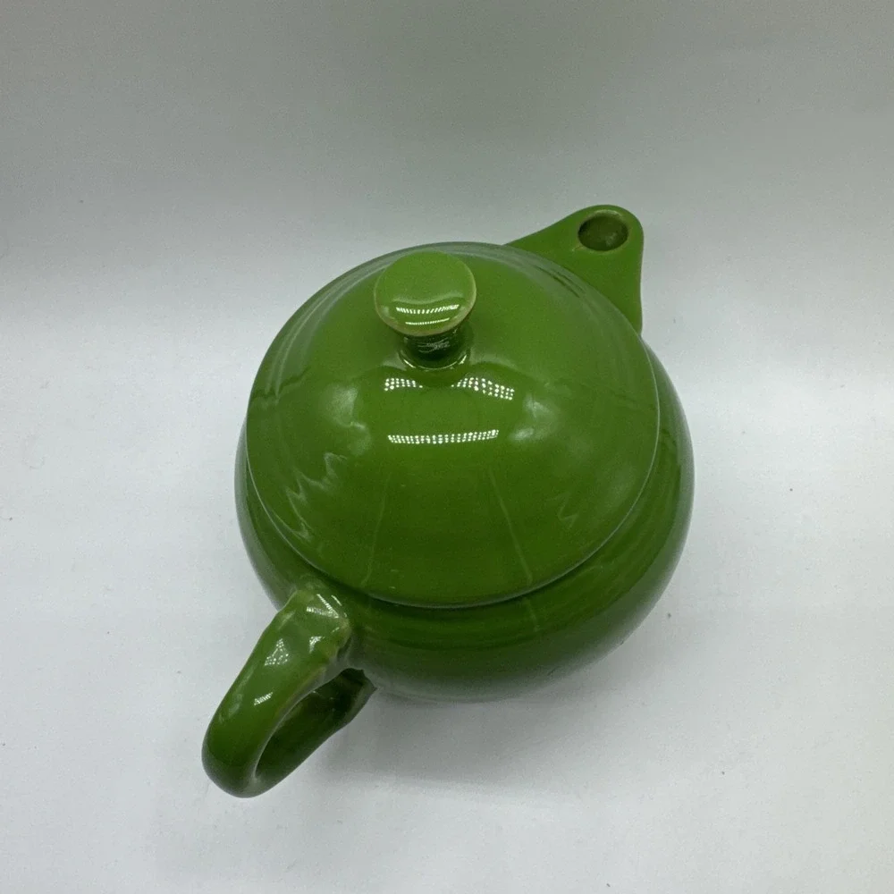 Fiesta Shamrock Green Small Teapot with Lid Fiestaware